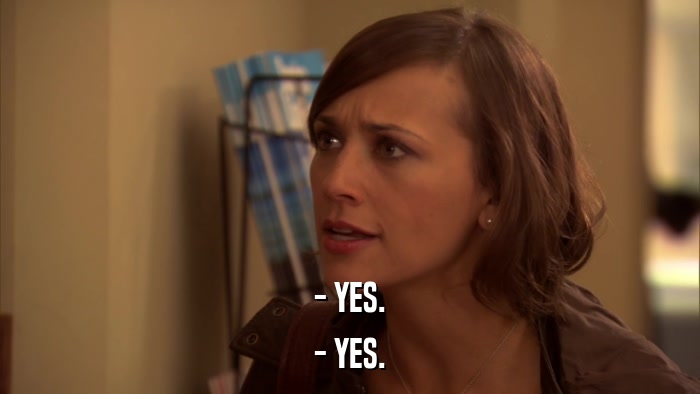 - YES. - YES. 