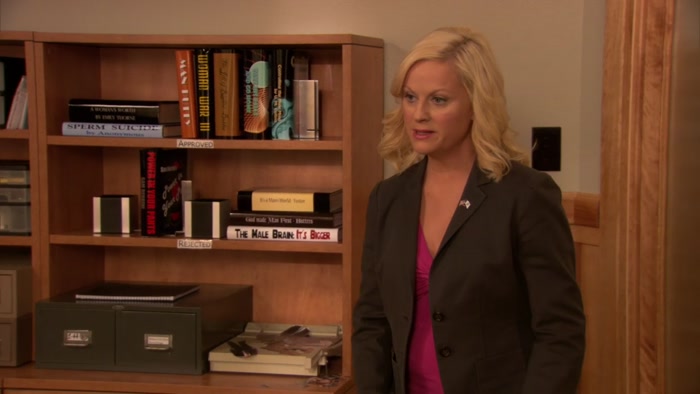 YOU HAVE OVERDUE BOOK FEES TOTALING $3, MISSY. 