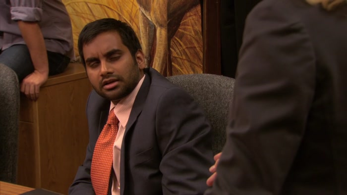 LESLIE, YOU'RE THINKING OUT LOUD AGAIN. 
