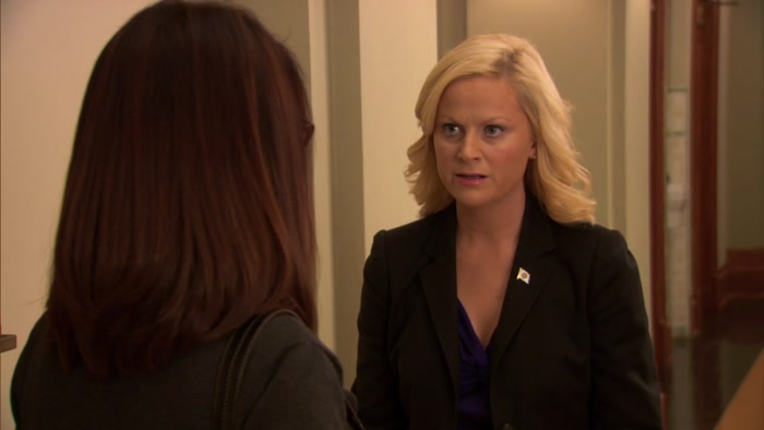 LESLIE, THAT'S CRAZY. AND CORRECT. 