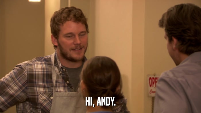 HI, ANDY.  