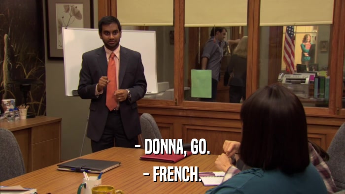 - DONNA, GO. - FRENCH. 