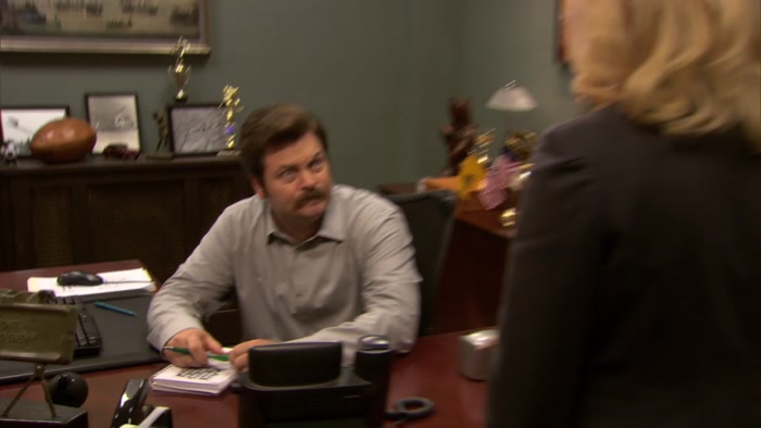 SHE'S CHANGED, RON. SHE'S A DIFFERENT PERSON. 