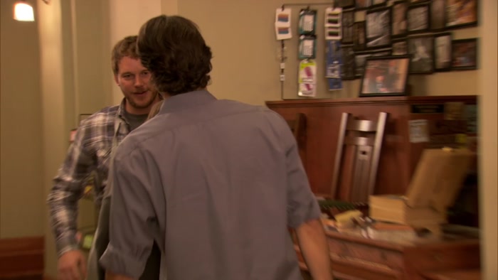 CRAZY. WHAT ARE YOU DOING? IT'S ME. IT'S ANDY. 