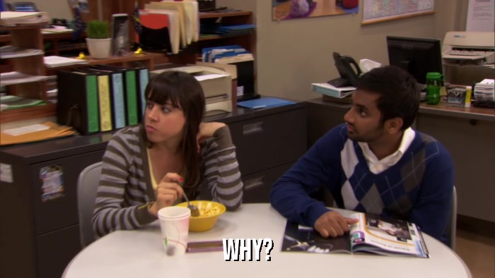 WHY?  