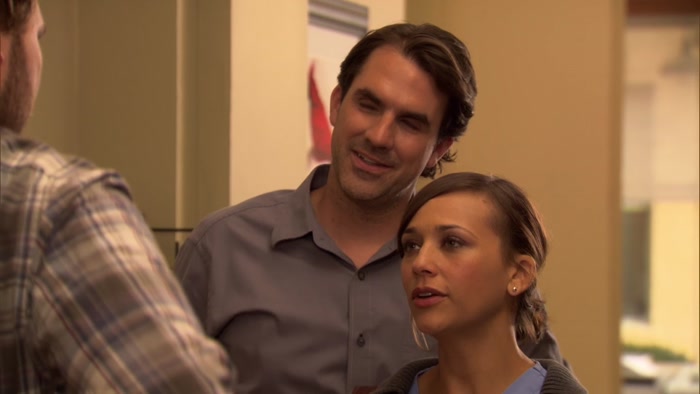 GOOD. YEAH, LESLIE TOLD ME YOU WERE WORKING HERE NOW. 