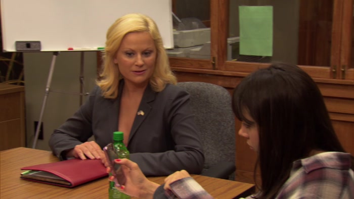 APRIL, STOP THAT. WHO ARE YOU TEXTING? 