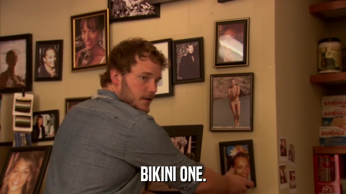 BIKINI ONE.  