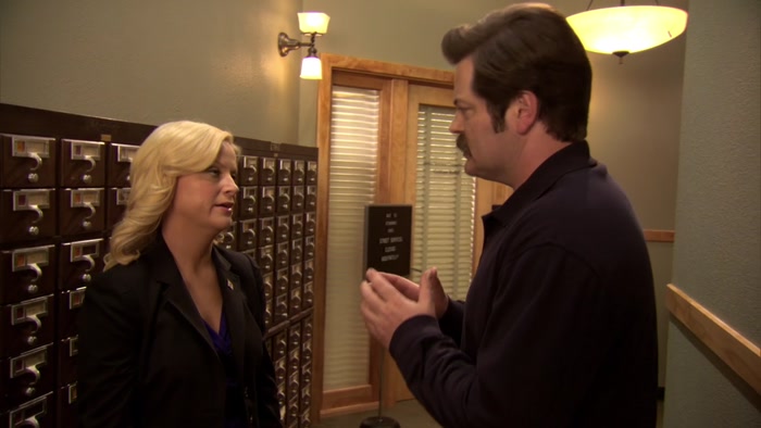 NO, LESLIE, IT'S NOT OKAY. YOU JUST PUT MY NEEDS IN FRONT OF YOUR OWN. 