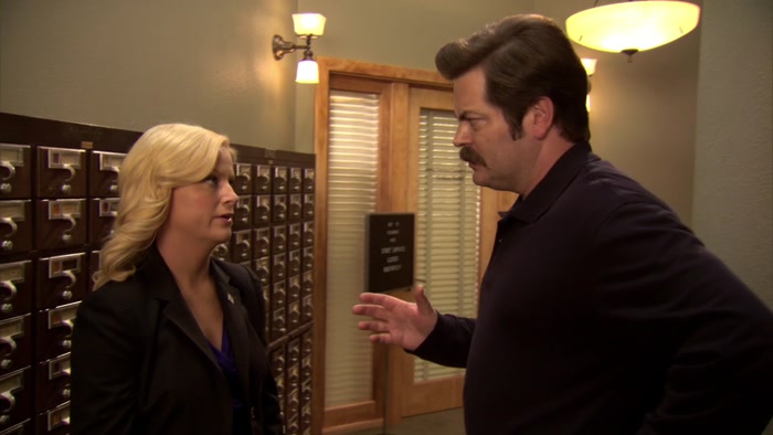 NO, LESLIE, IT'S NOT OKAY. YOU JUST PUT MY NEEDS IN FRONT OF YOUR OWN. 