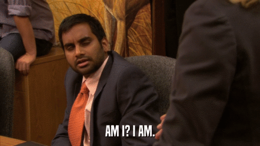 AM I? I AM.  