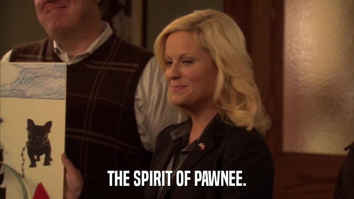 THE SPIRIT OF PAWNEE.  