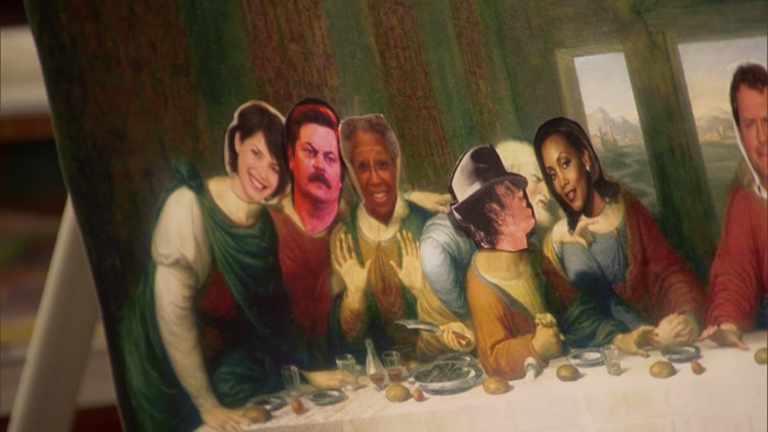 UH, MY FRIEND, BECKY. RON SWANSON. 