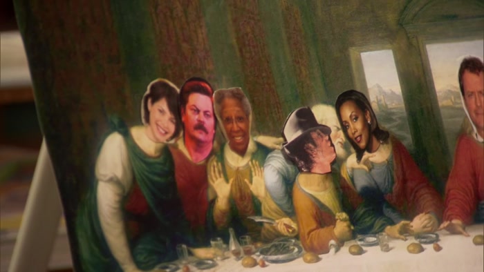 UH, MY FRIEND, BECKY. RON SWANSON. 