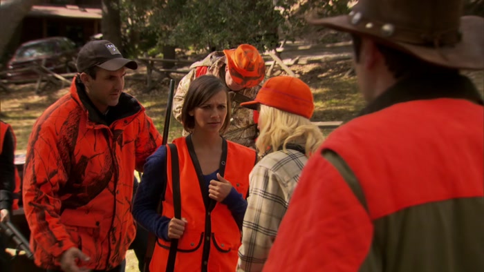 I HAVE TO HUNT WITH RON.  