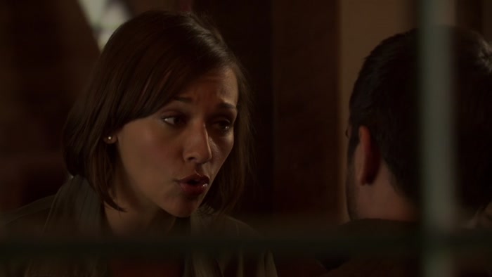 BUT I'M NOT GONNA LET HER TAKE ANY MORE CRAP FROM RON ON YOUR SORRY-ASS BEHALF. 