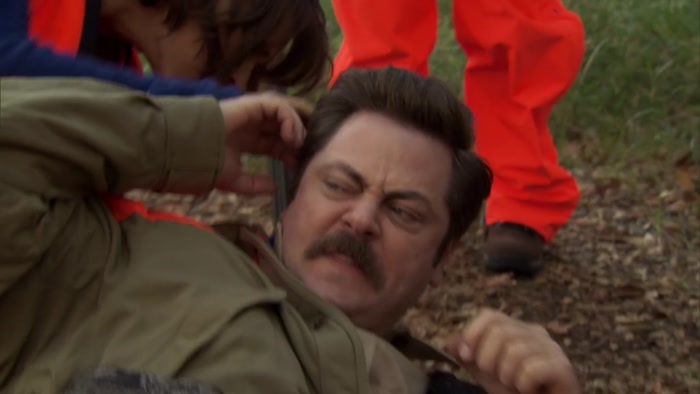 SOMEBODY SHOT ME IN THE HEAD!  