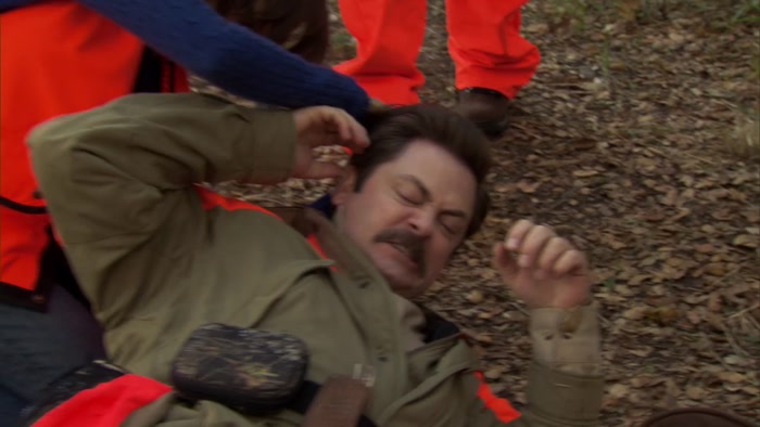 SOMEBODY SHOT ME IN THE HEAD!  