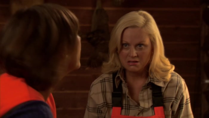 - LESLIE? OPEN HIS MOUTH. - WHAT? 