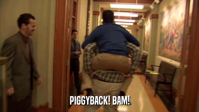PIGGYBACK! BAM!  