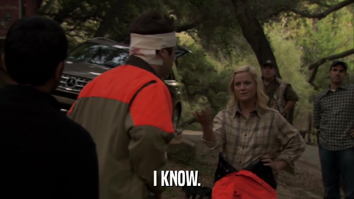 I KNOW.  