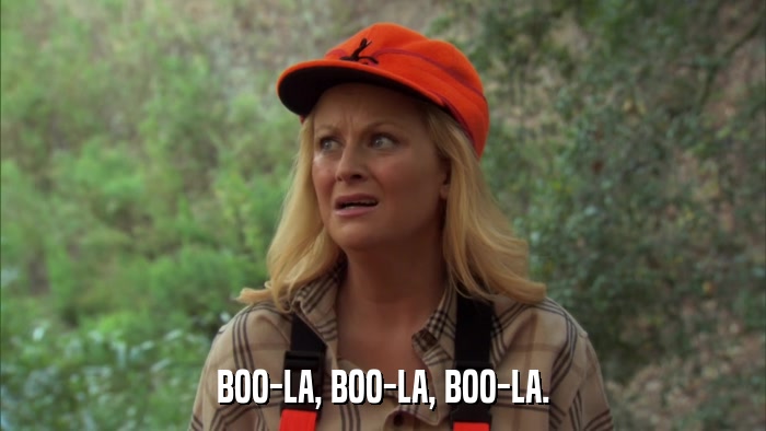 BOO-LA, BOO-LA, BOO-LA.  