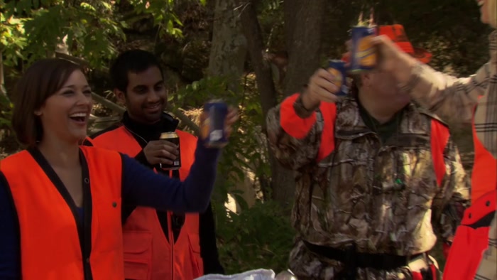 - HERE, HERE! - YEAH! RIGHT ON! CHEERS. 