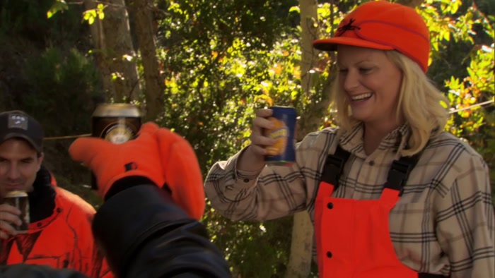 - HERE, HERE! - YEAH! RIGHT ON! CHEERS. 
