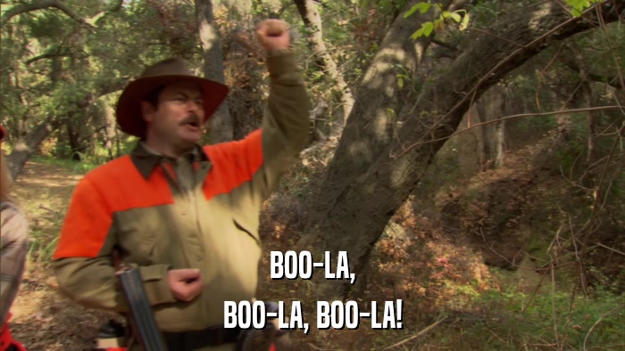 BOO-LA, BOO-LA, BOO-LA! 