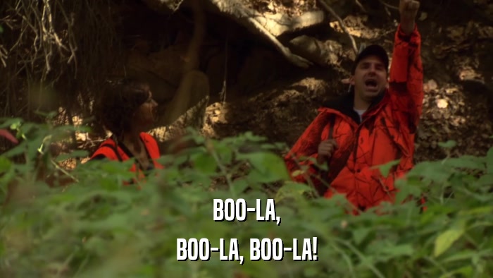 BOO-LA, BOO-LA, BOO-LA! 