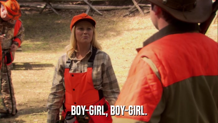 BOY-GIRL, BOY-GIRL.  