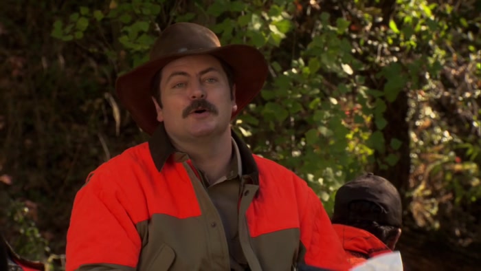 NOW, EVERY YEAR, BEFORE WE GO ON OUR FIRST HUNT, WE DO A TOAST. 