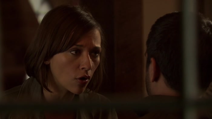 BUT I'M NOT GONNA LET HER TAKE ANY MORE CRAP FROM RON ON YOUR SORRY-ASS BEHALF. 