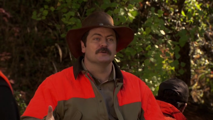 NOW, EVERY YEAR, BEFORE WE GO ON OUR FIRST HUNT, WE DO A TOAST. 