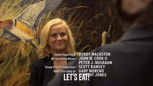 LET'S EAT!  