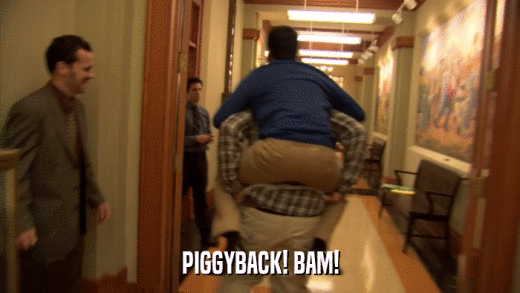 PIGGYBACK! BAM!  