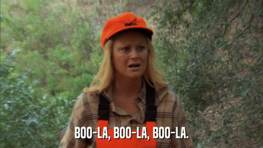 BOO-LA, BOO-LA, BOO-LA.  
