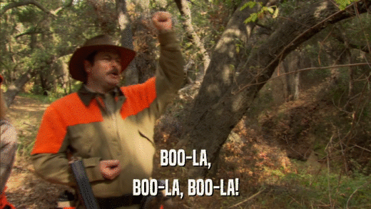 BOO-LA, BOO-LA, BOO-LA! 
