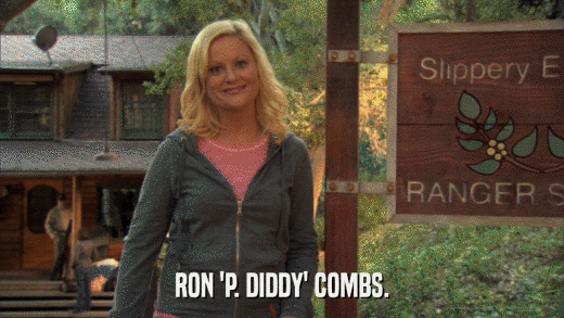 RON 'P. DIDDY' COMBS.  