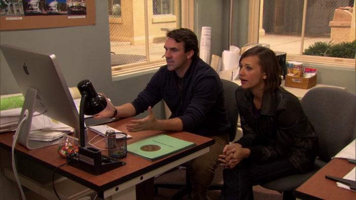 HEY, ANN. MARK. YOU GUYS GOT A SECOND? IT'S ABOUT LAST NIGHT. 