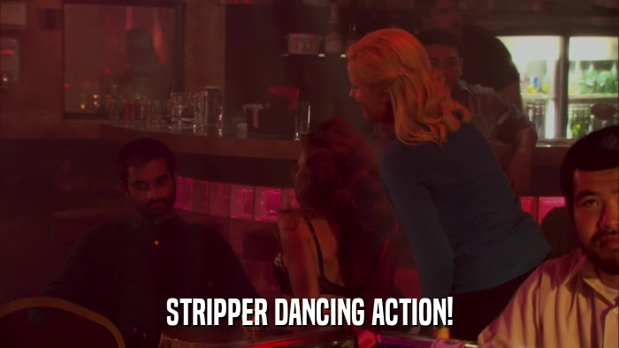STRIPPER DANCING ACTION!  