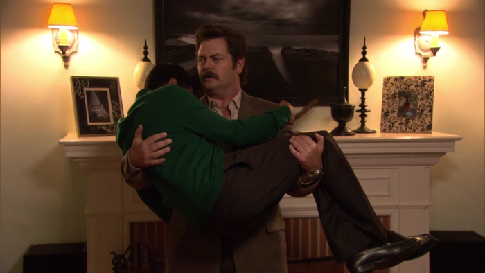 LESLIE, WHOA. HALT.  