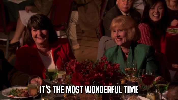 IT'S THE MOST WONDERFUL TIME  