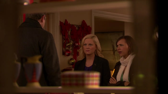 TO BE HONEST, BEING LINKED TO LESLIE 