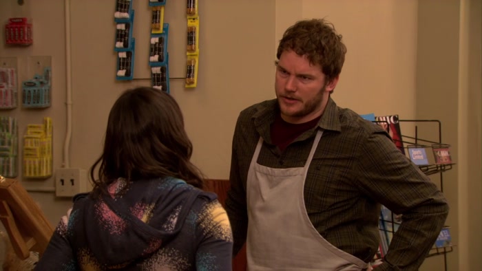 - NO. - DOES HE ALREADY HAVE, LIKE, CHAPS? 