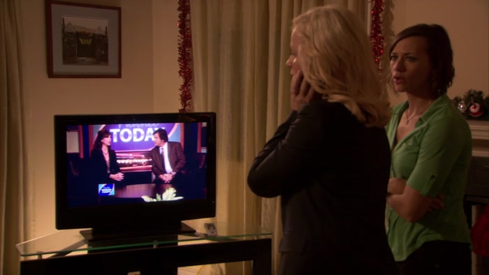 HI, THIS IS LESLIE KNOPE, AND I WOULD LIKE JOAN 