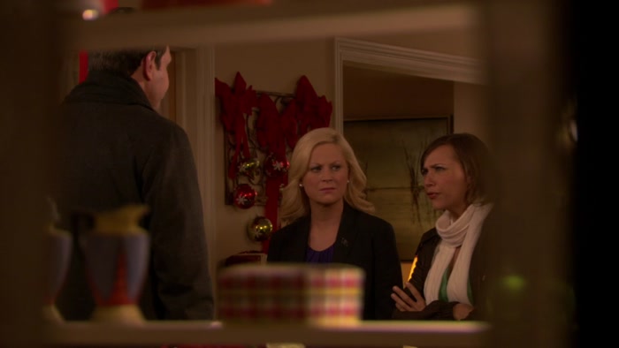 TO BE HONEST, BEING LINKED TO LESLIE 
