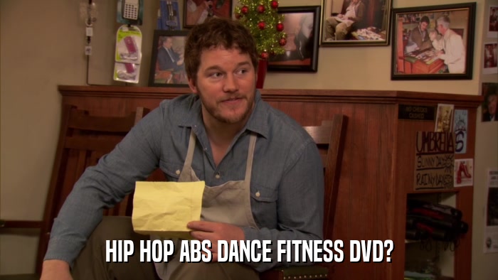 HIP HOP ABS DANCE FITNESS DVD?  