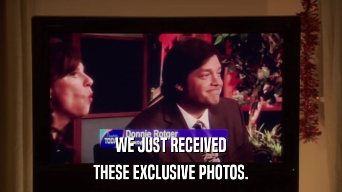 WE JUST RECEIVED THESE EXCLUSIVE PHOTOS. 