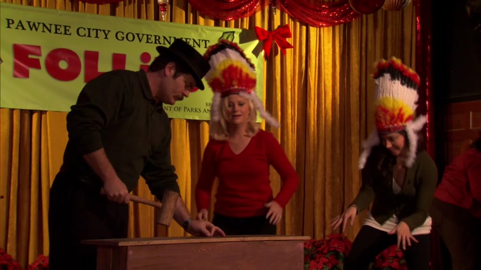 EACH DECEMBER, ONE DEPARTMENT PUTS ON A SHOW 